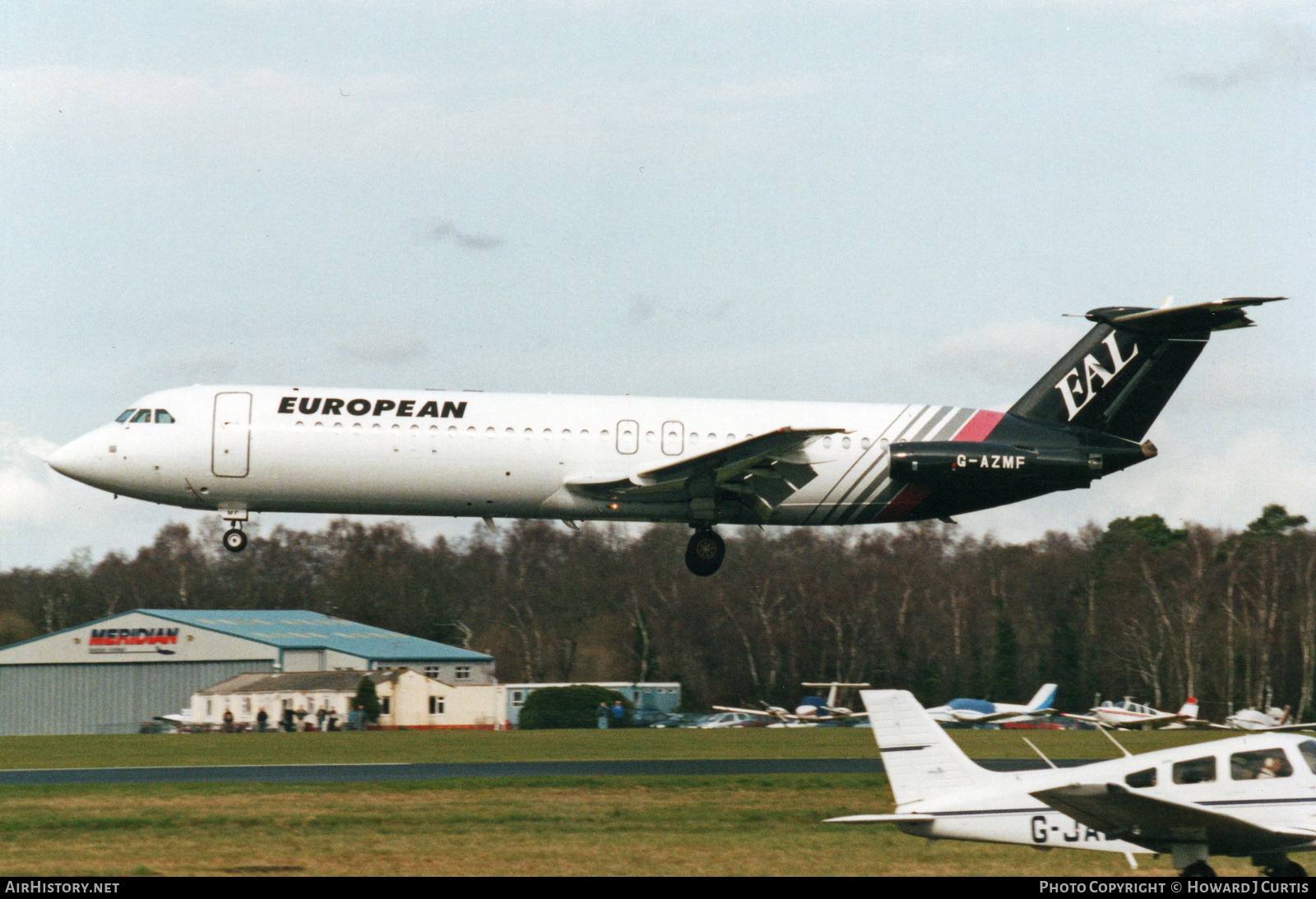Aircraft Photo of G-AZMF | BAC 111-530FX One-Eleven | European Aircharter - EAL/EAC | AirHistory.net #167733