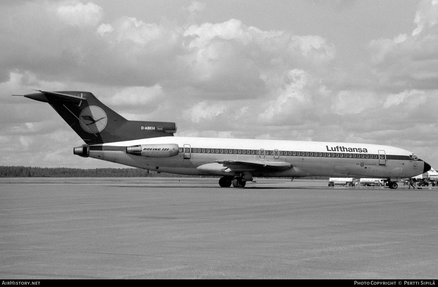 Aircraft Photo of D-ABKH | Boeing 727-230/Adv | Lufthansa | AirHistory.net #167750
