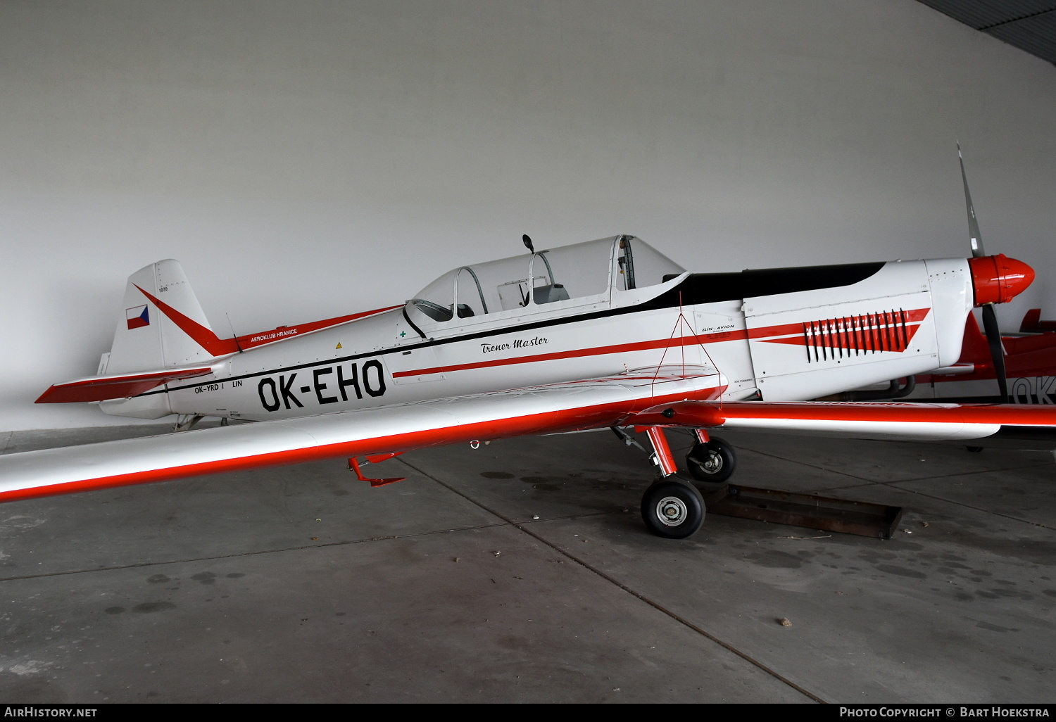Aircraft Photo of OK-EHO | Zlin Z-526 Trener Master | Aeroklub Hranice | AirHistory.net #167754