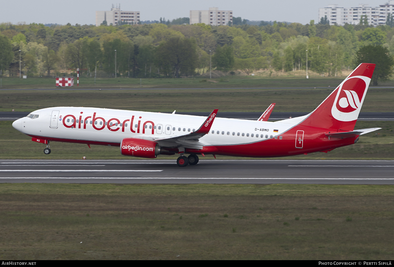 Aircraft Photo of D-ABMO | Boeing 737-86J | Air Berlin | AirHistory.net #167755