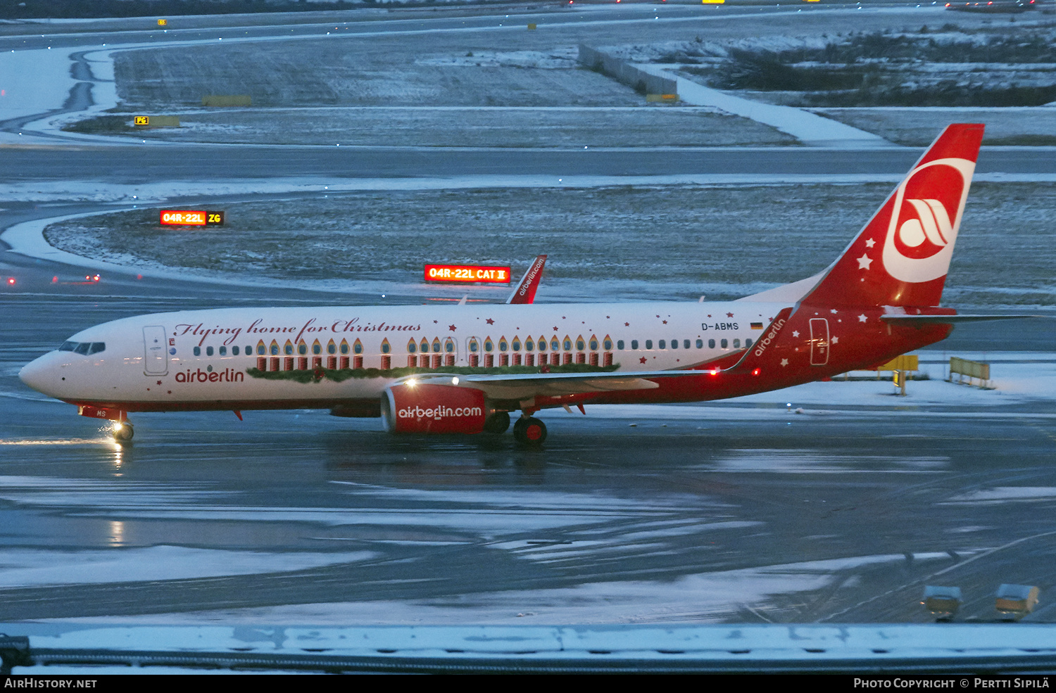 Aircraft Photo of D-ABMS | Boeing 737-86J | Air Berlin | AirHistory.net #167763
