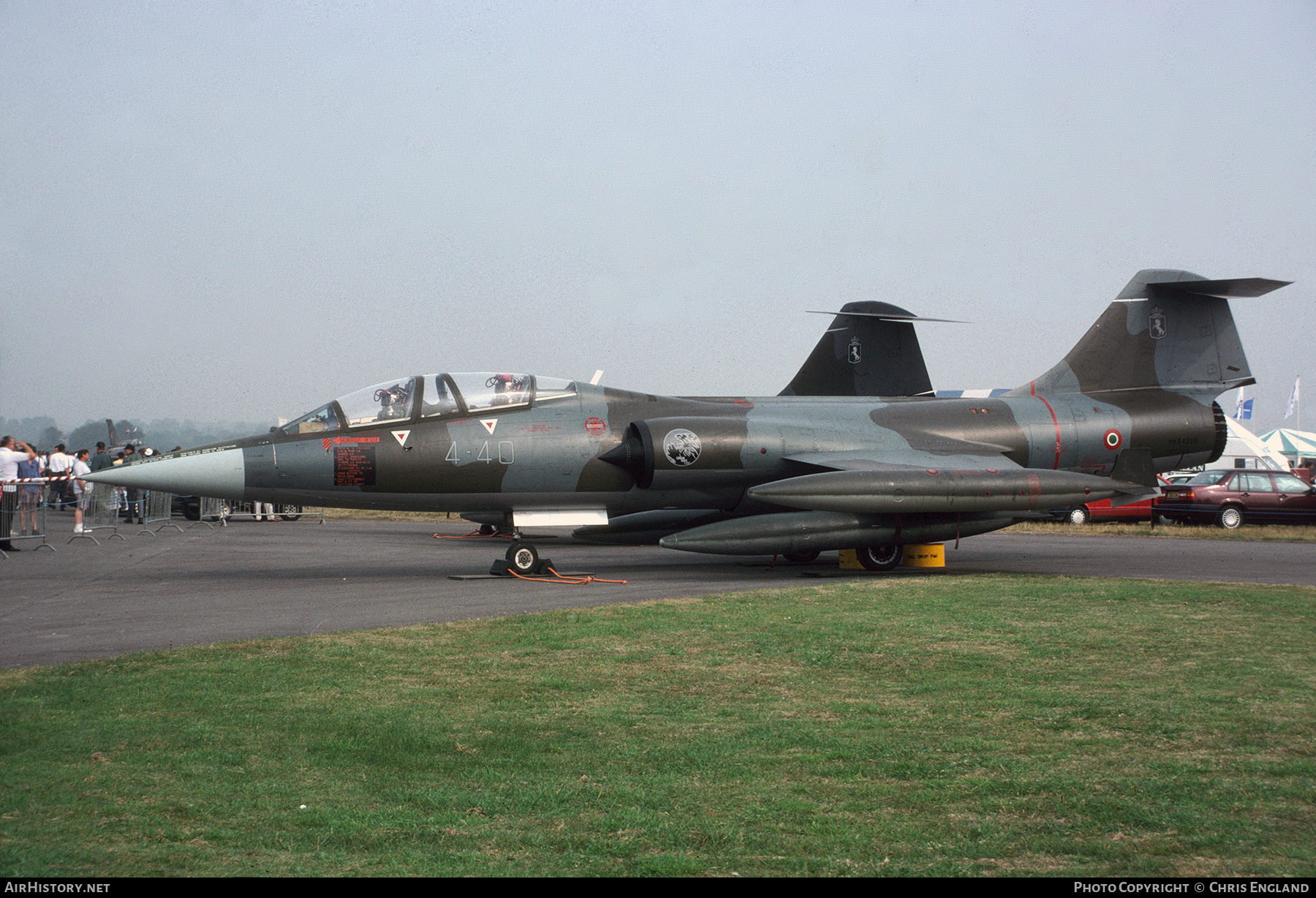 Aircraft Photo of MM54258 | Lockheed TF-104G Starfighter | Italy - Air Force | AirHistory.net #167780