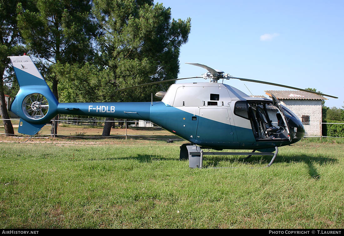 Aircraft Photo of F-HDLB | Eurocopter EC-120B Colibri | AirHistory.net #167795
