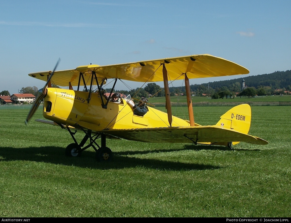 Aircraft Photo of D-EDEM / NL-971 | De Havilland D.H. 82A Tiger Moth II | UK - Air Force | AirHistory.net #167808