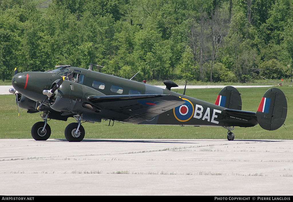 Aircraft Photo of C-GZCE / 143 | Beech D18S | Canadian Warplane Heritage | Canada - Air Force | AirHistory.net #167818