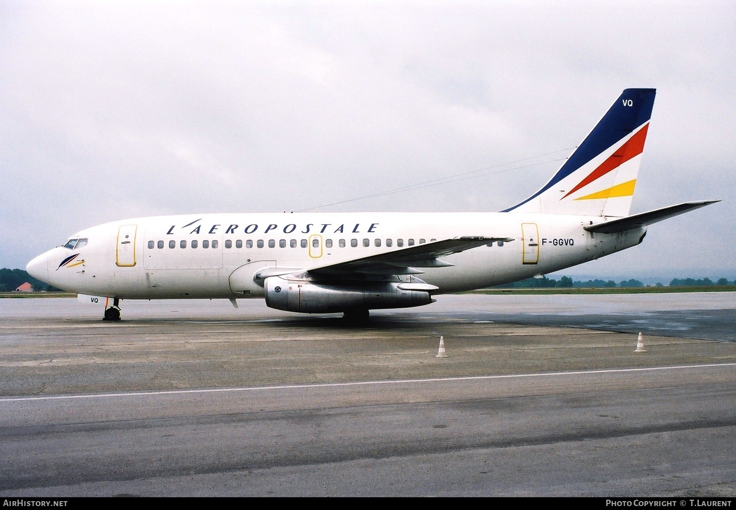 Aircraft Photo of F-GGVQ | Boeing 737-2K2C/Adv | L'Aeropostale | AirHistory.net #167821