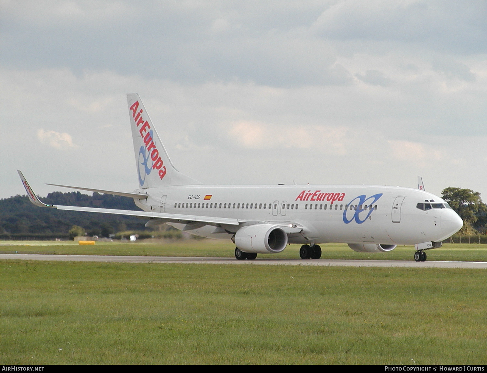 Aircraft Photo of EC-ICD | Boeing 737-81Q | Air Europa | AirHistory.net #167835