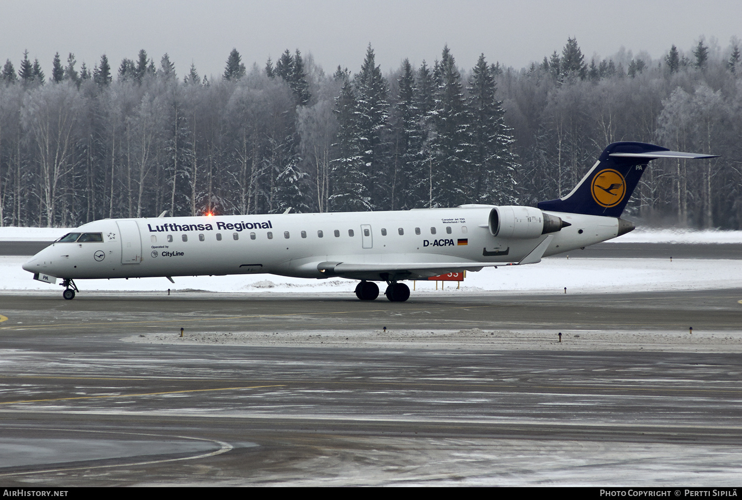 Aircraft Photo of D-ACPA | Bombardier CRJ-701ER (CL-600-2C10) | Lufthansa Regional | AirHistory.net #167843