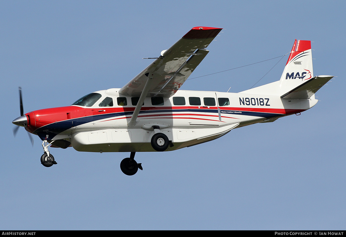 Aircraft Photo of N9018Z | Cessna 208B Grand Caravan | Mission Aviation Fellowship - MAF | AirHistory.net #167862