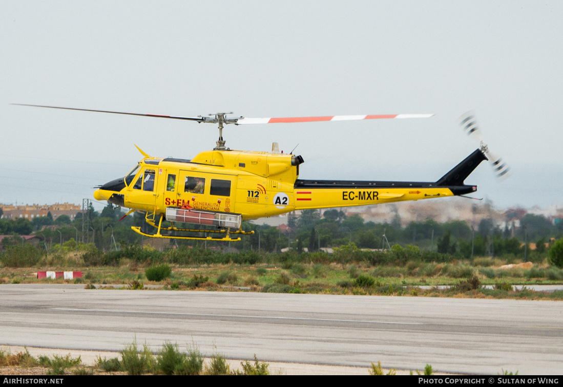 Aircraft Photo of EC-MXR | Bell 212HP Twin Two-Twelve | Generalitat Valenciana | AirHistory.net #167870