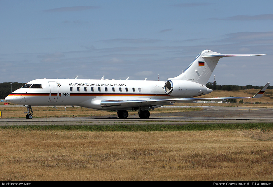Aircraft Photo of 1404 | Bombardier Global 5000 (BD-700-1A11) | Germany - Air Force | AirHistory.net #167897