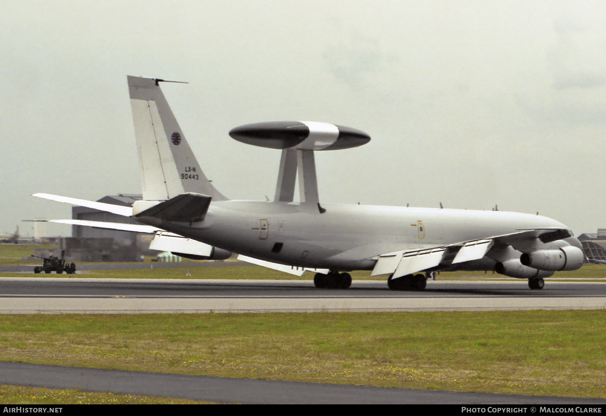 Aircraft Photo of LX-N90443 | Boeing E-3A Sentry | Luxembourg - NATO | AirHistory.net #167901