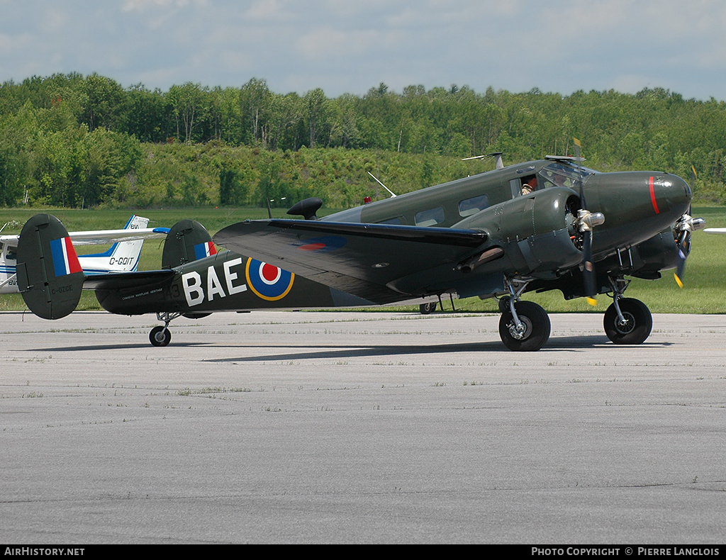 Aircraft Photo of C-GZCE / 143 | Beech D18S | Canadian Warplane Heritage | Canada - Air Force | AirHistory.net #167902