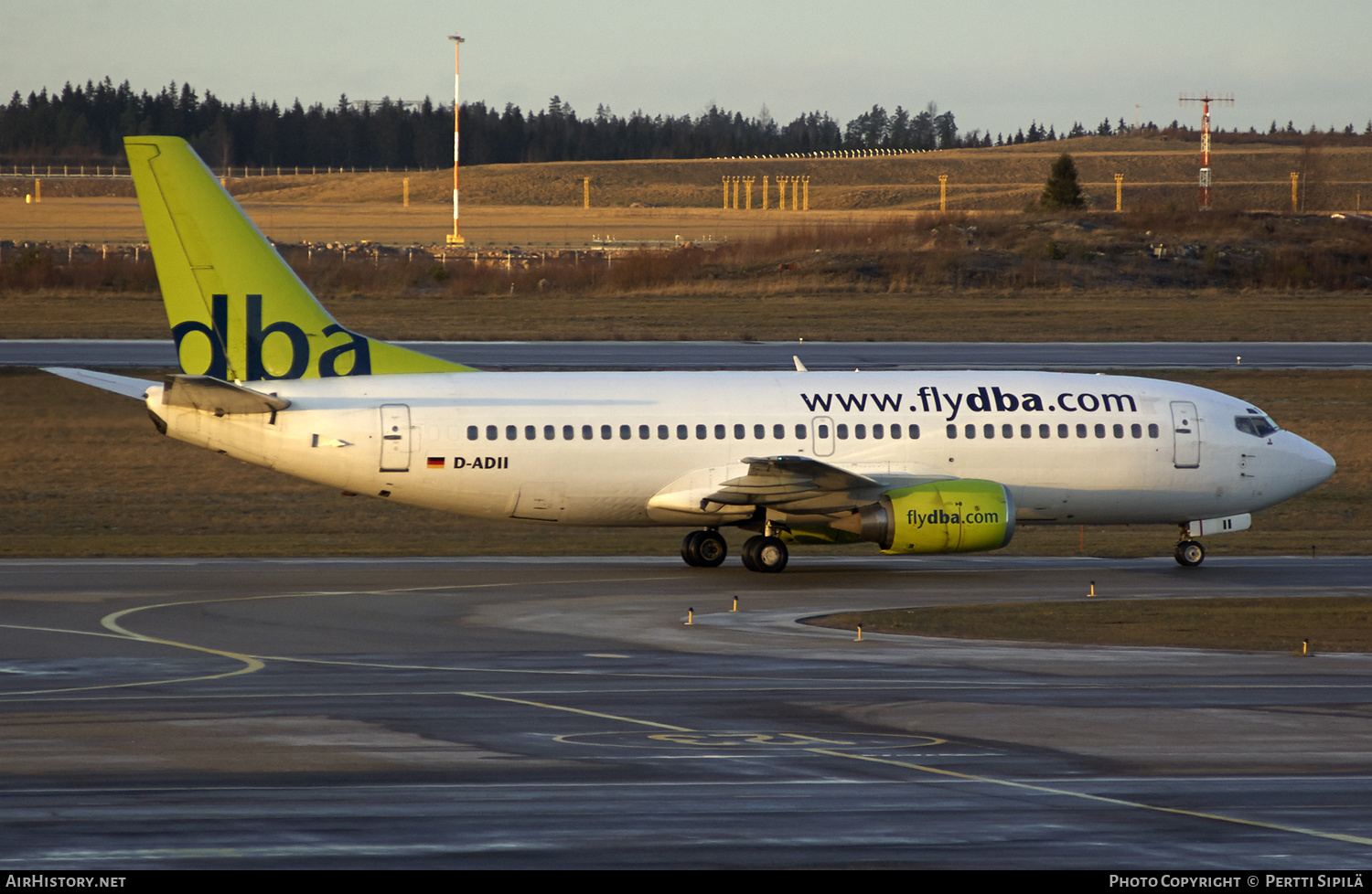 Aircraft Photo of D-ADII | Boeing 737-329 | DBA - Deutsche BA | AirHistory.net #167905