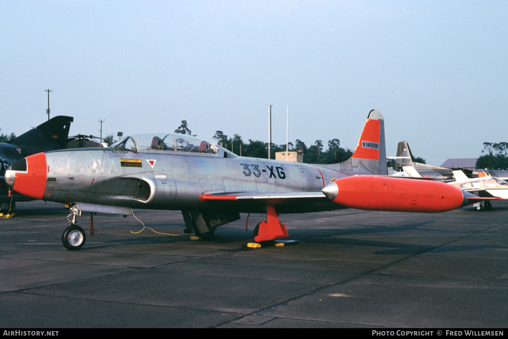 Aircraft Photo of 516520 | Lockheed T-33A | France - Air Force | AirHistory.net #167913