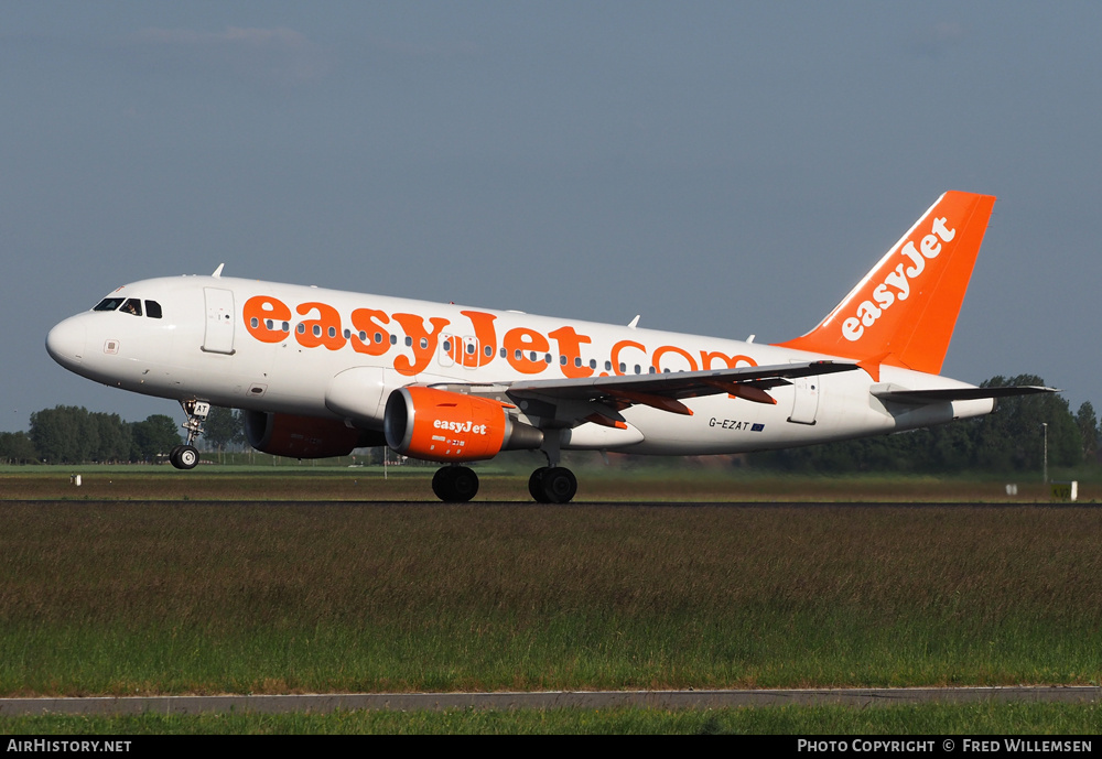 Aircraft Photo of G-EZAT | Airbus A319-111 | EasyJet | AirHistory.net #167918