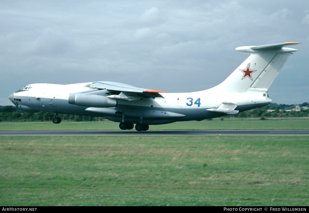 Aircraft Photo of 34 blue | Ilyushin Il-78 | Russia - Air Force | AirHistory.net #167921