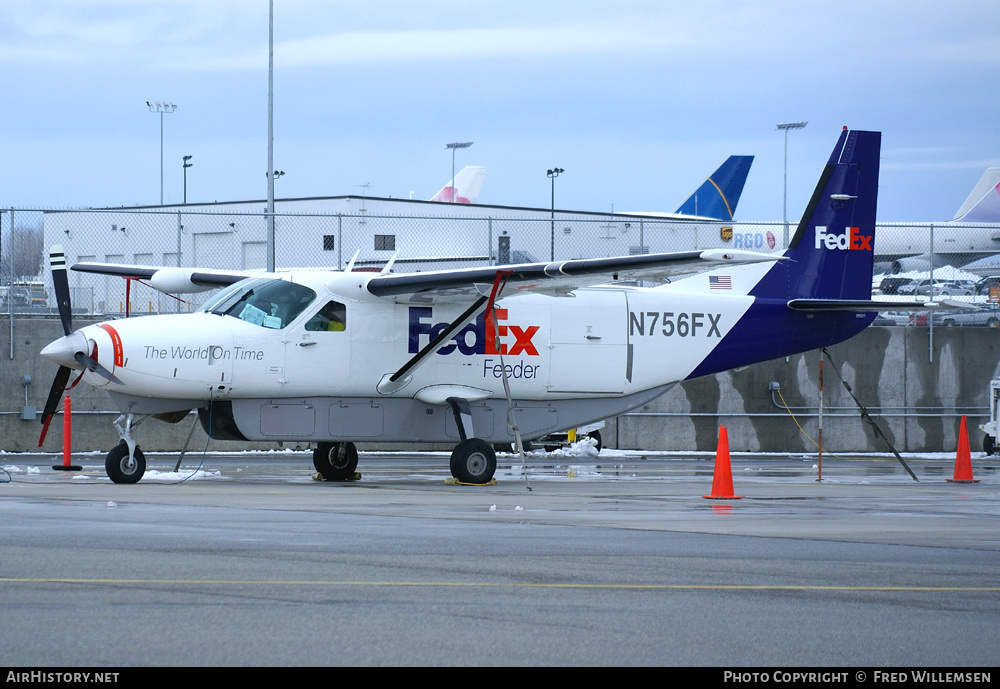 Aircraft Photo of N756FX | Cessna 208B Super Cargomaster | FedEx Feeder | AirHistory.net #167927