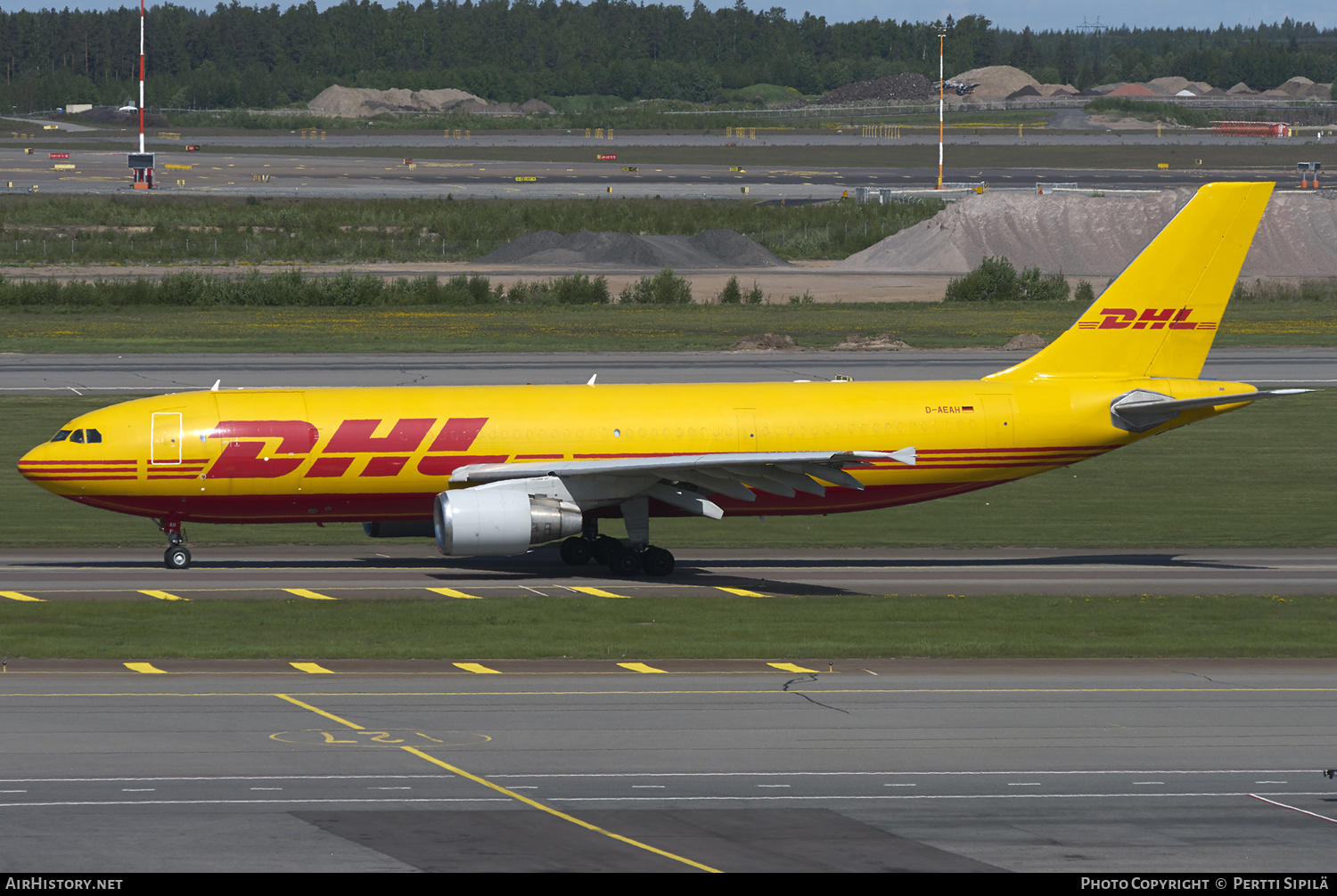 Aircraft Photo of D-AEAH | Airbus A300B4-622R(F) | DHL International | AirHistory.net #167934
