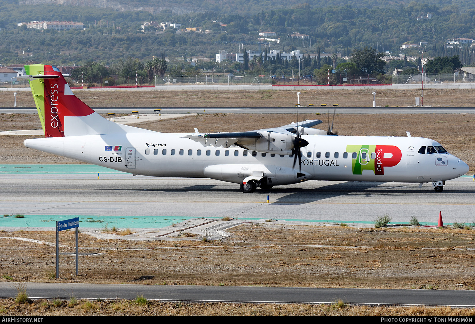 Aircraft Photo of CS-DJB | ATR ATR-72-600 (ATR-72-212A) | TAP Portugal Express | AirHistory.net #167948