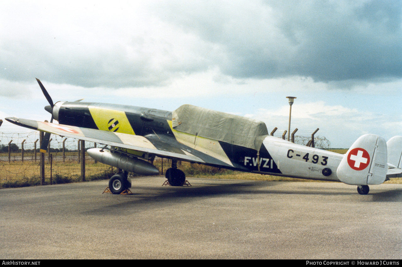 Aircraft Photo of F-WZII / C-493 | F+W C-3605 | Switzerland - Air Force | AirHistory.net #167960