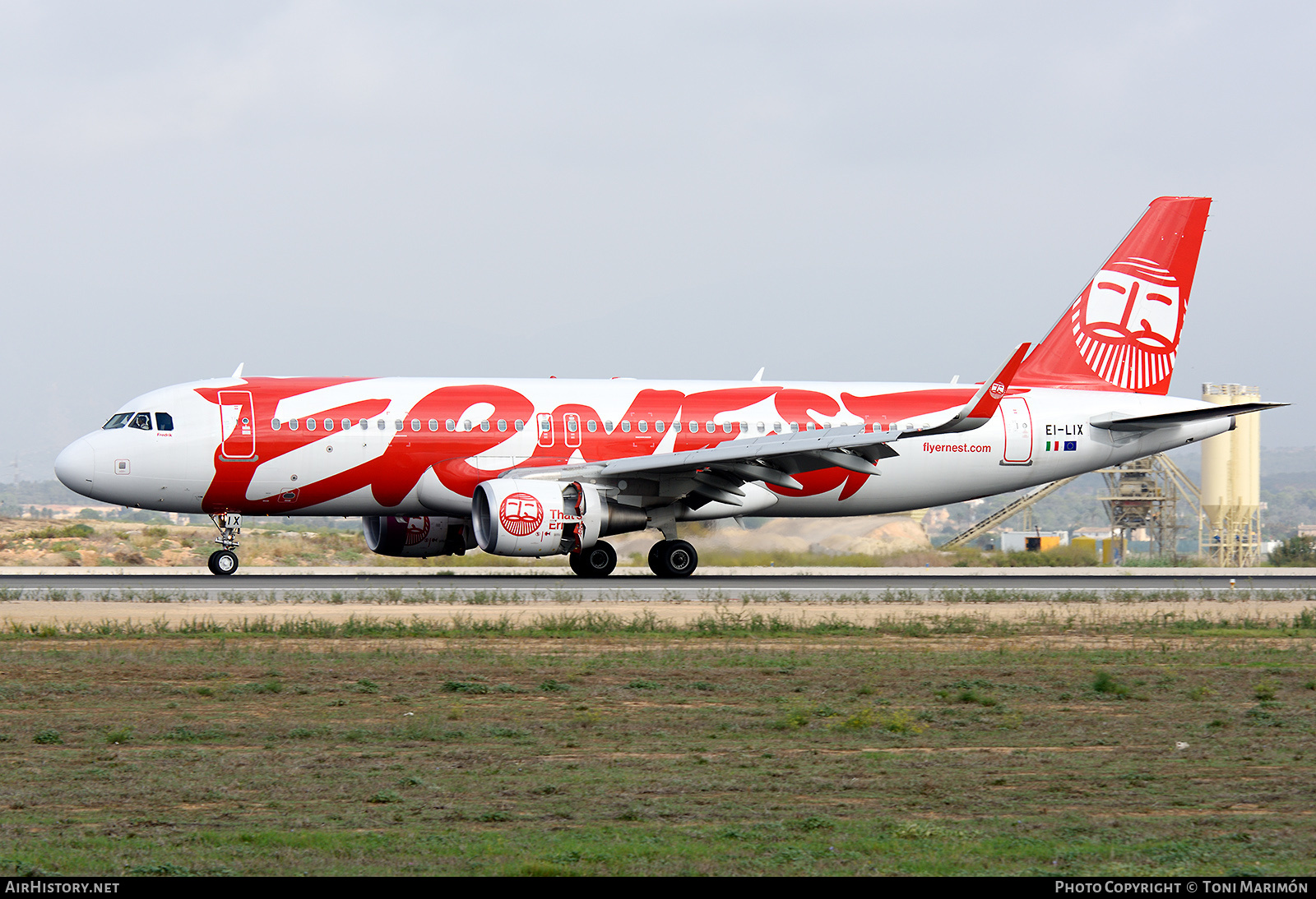 Aircraft Photo of EI-LIX | Airbus A320-214 | Ernest Airlines | AirHistory.net #167961
