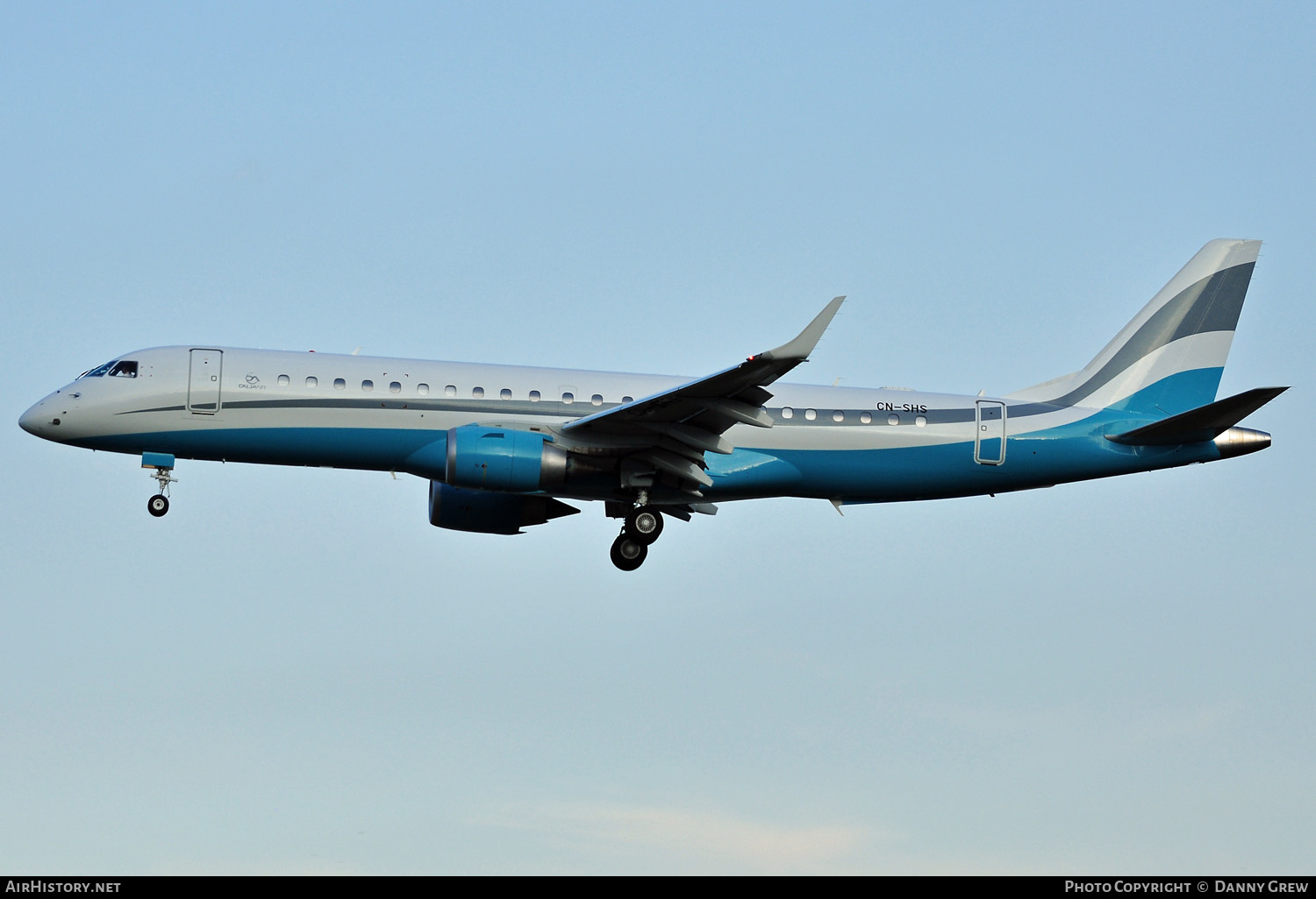 Aircraft Photo of CN-SHS | Embraer Lineage 1000E (ERJ-190-100ECJ) | Dalia Air | AirHistory.net #167987