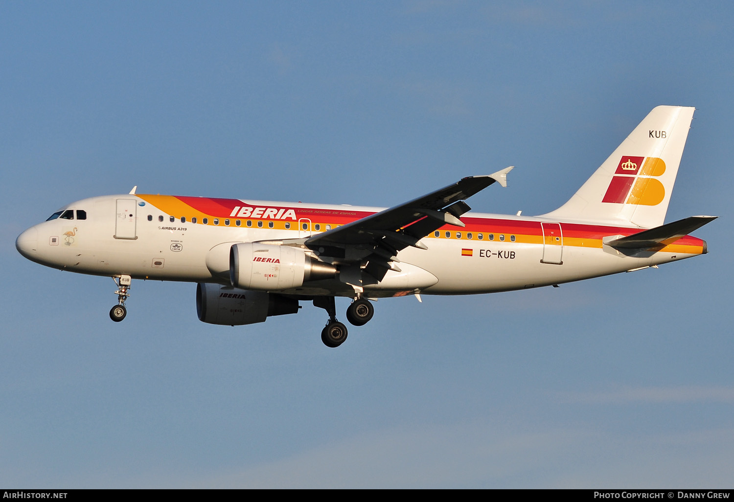 Aircraft Photo of EC-KUB | Airbus A319-111 | Iberia | AirHistory.net #167992