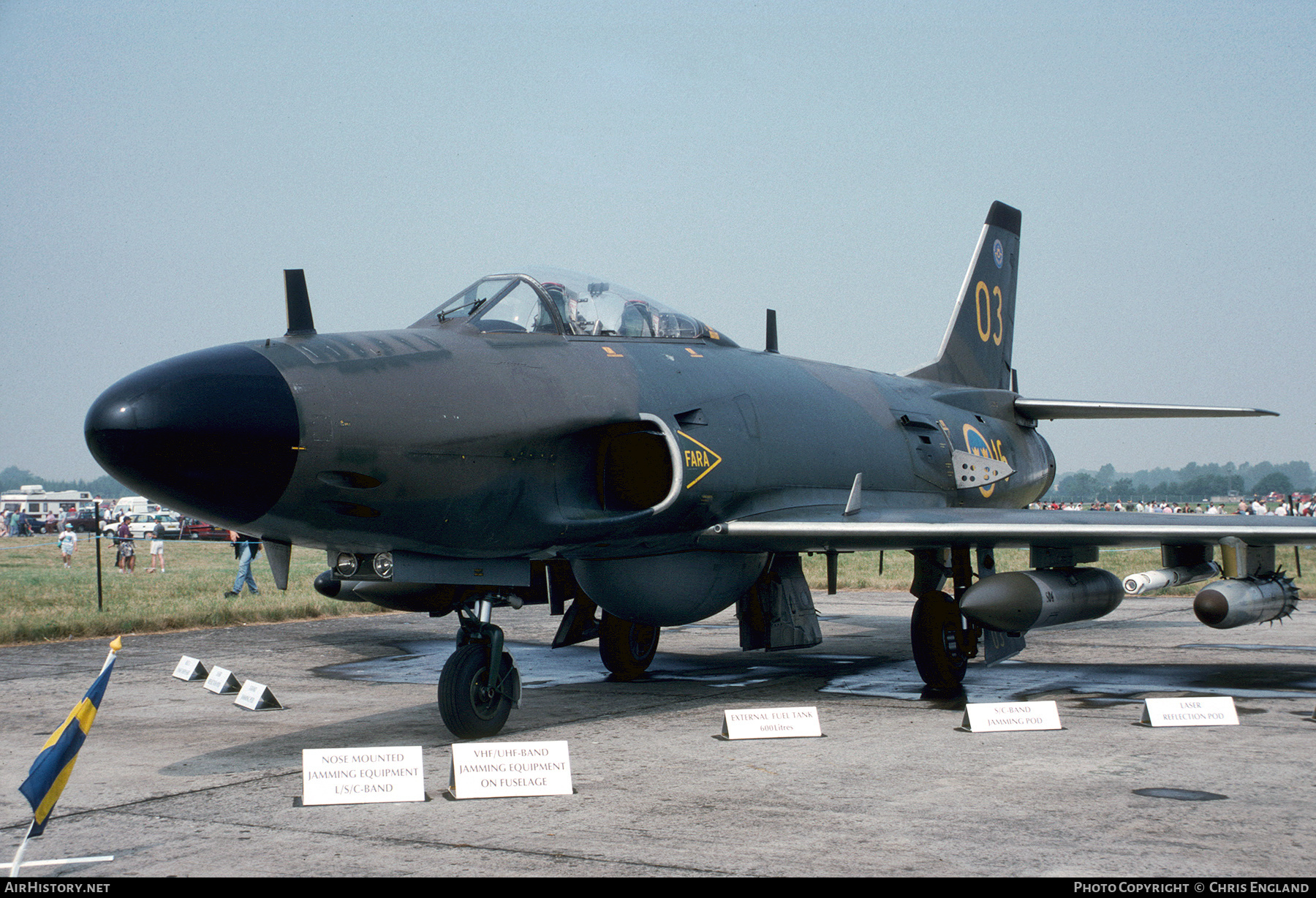 Aircraft Photo of 32512 | Saab J32E Lansen | Sweden - Air Force | AirHistory.net #168015