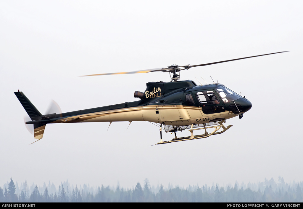 Aircraft Photo of C-FBHC | Aerospatiale AS-350B-2 Ecureuil | Bailey Helicopters | AirHistory.net #168017