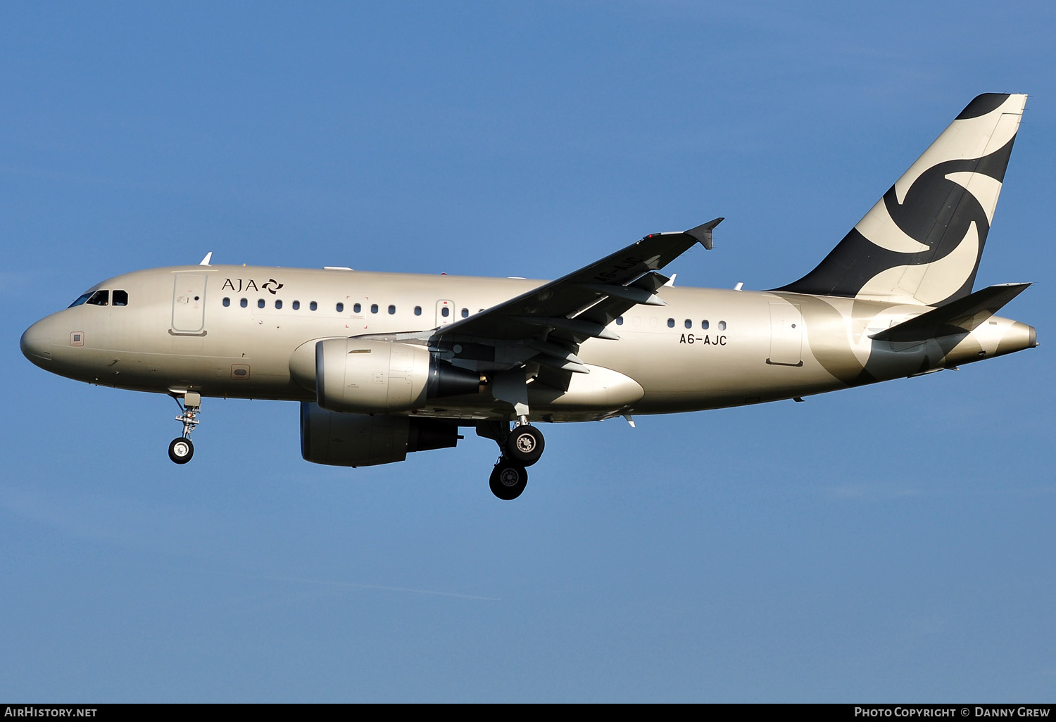 Aircraft Photo of A6-AJC | Airbus ACJ318 (A318-112/CJ) | AJA - Al Jaber Aviation | AirHistory.net #168020