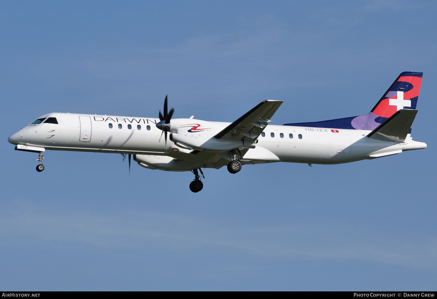 Aircraft Photo of HB-IZX | Saab 2000 | Darwin Airline | AirHistory.net #168021
