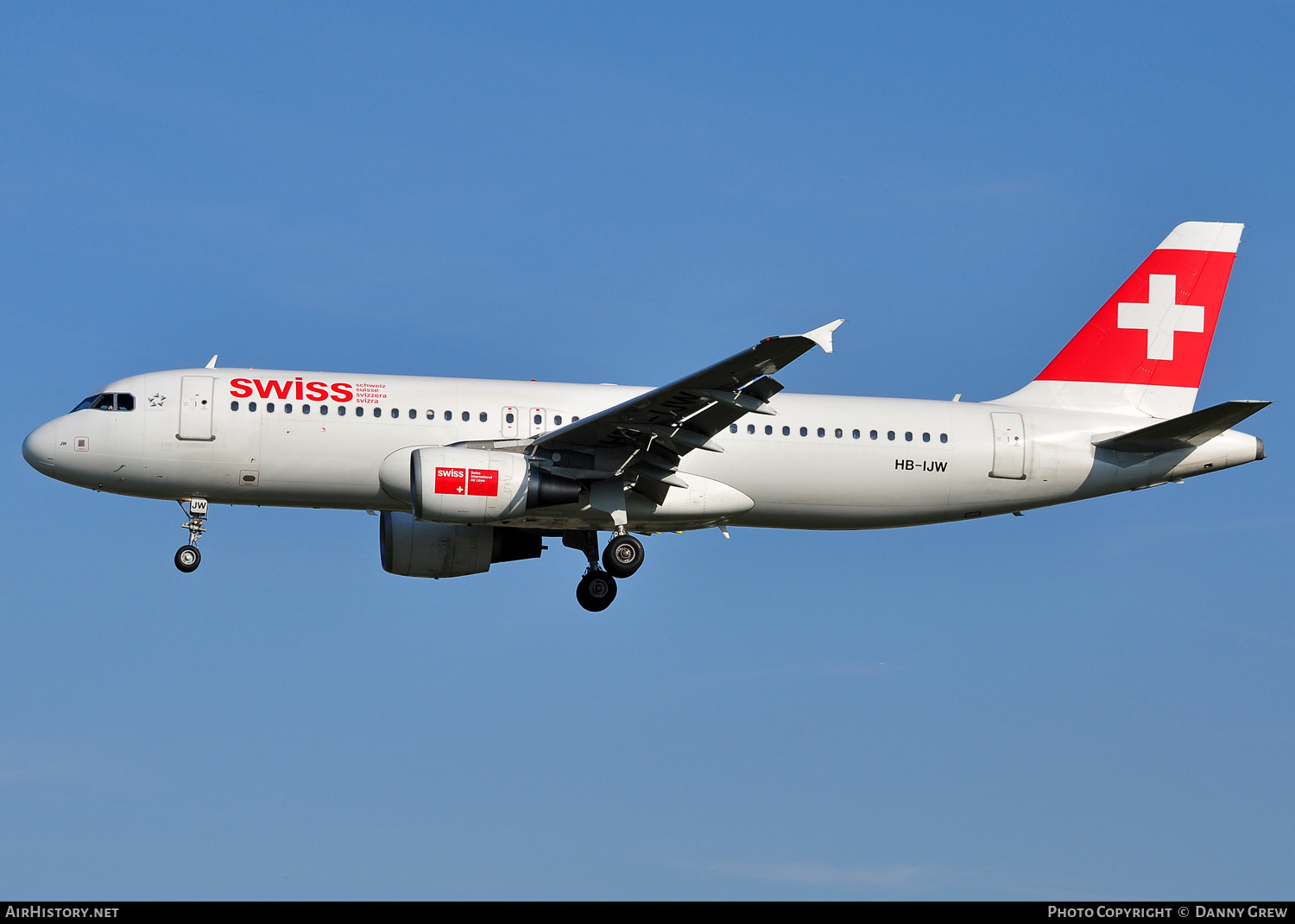 Aircraft Photo of HB-IJW | Airbus A320-214 | Swiss International Air Lines | AirHistory.net #168028