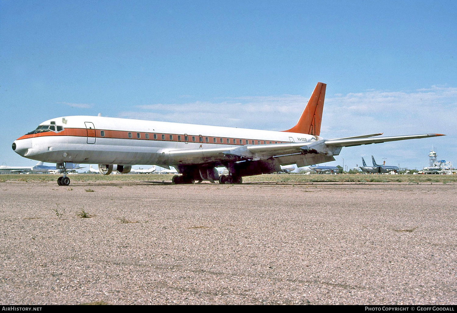 Aircraft Photo of XA-DOE | Douglas DC-8-51 | AirHistory.net #168050