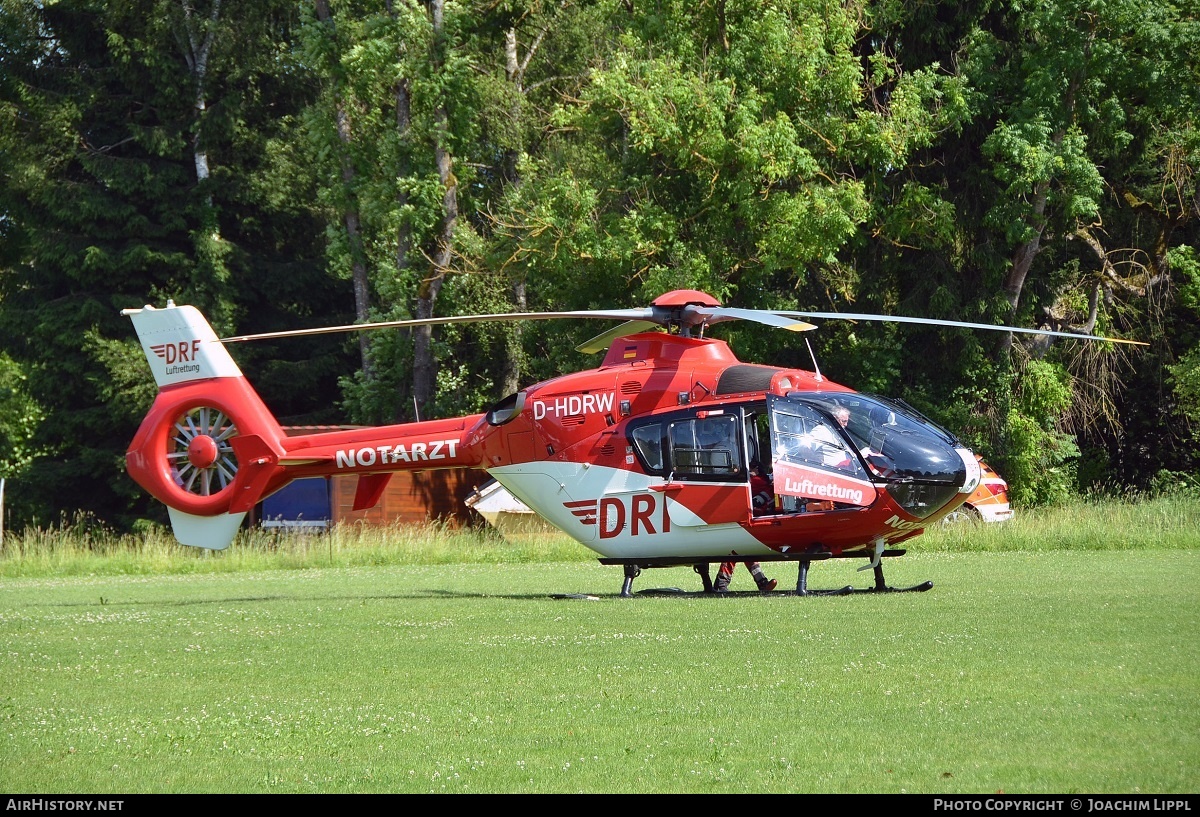 Aircraft Photo of D-HDRW | Eurocopter EC-135P-2+ | DRF Luftrettung - German Air Rescue | AirHistory.net #168056