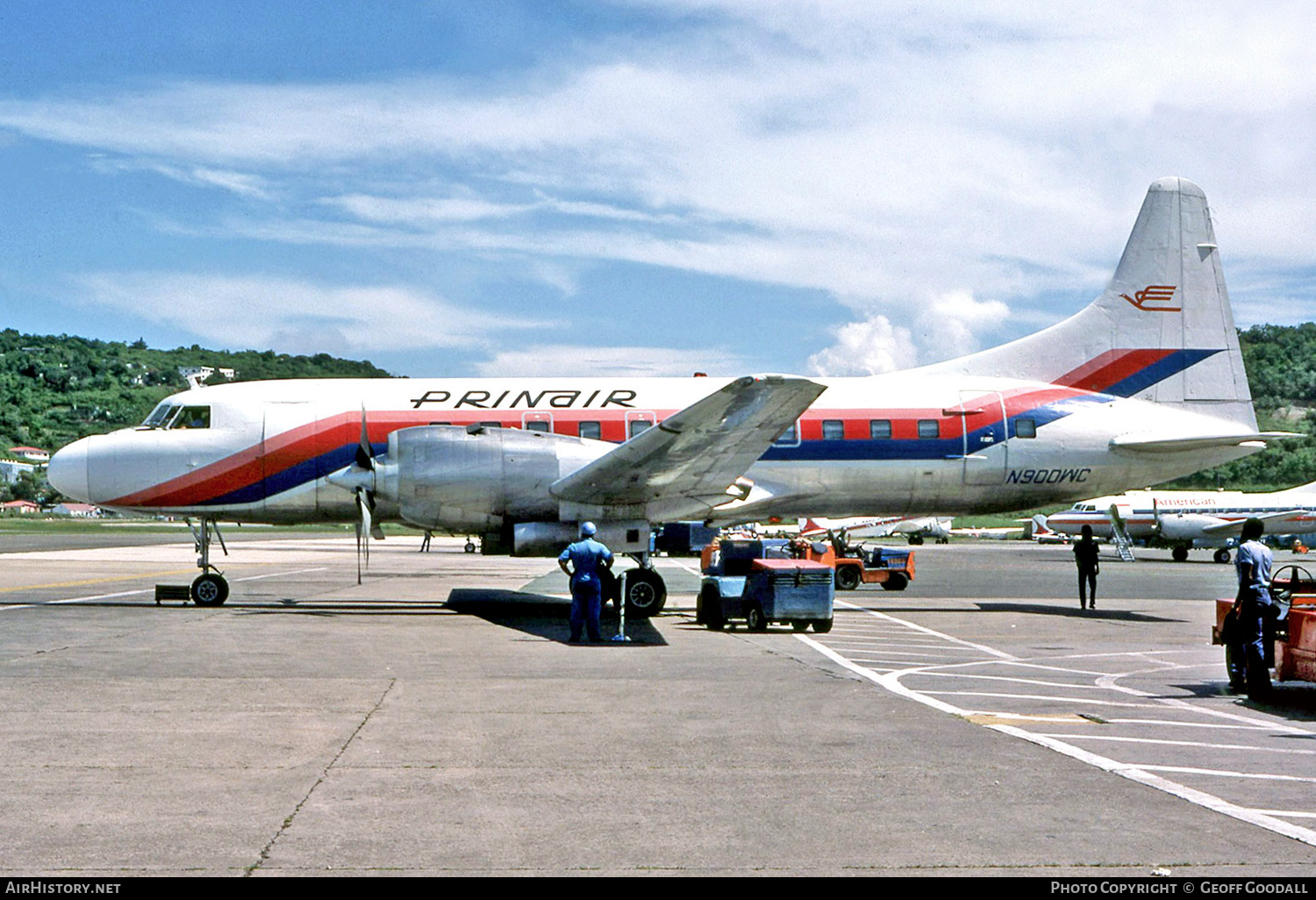 Aircraft Photo of N900WC | Convair 580 | Prinair | AirHistory.net #168058