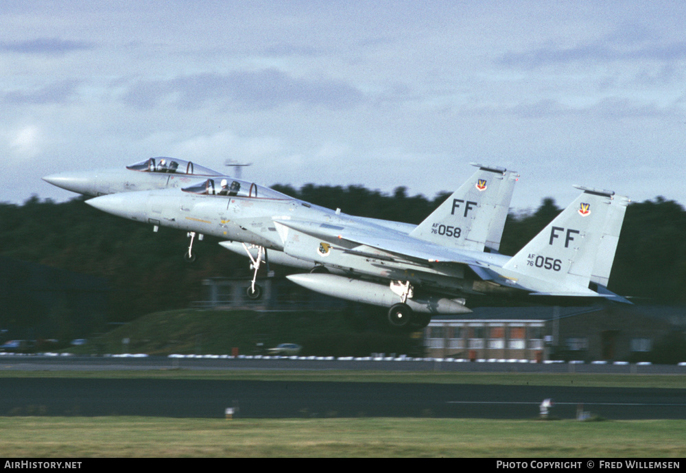 Aircraft Photo of 76-0056 / AF76-056 | McDonnell Douglas F-15A Eagle | USA - Air Force | AirHistory.net #168071