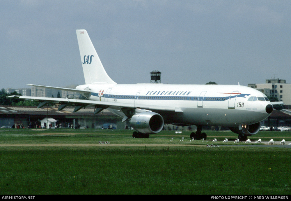 Aircraft Photo of F-WZEN | Airbus A300B2-320 | Scandinavian Airlines - SAS | AirHistory.net #168074