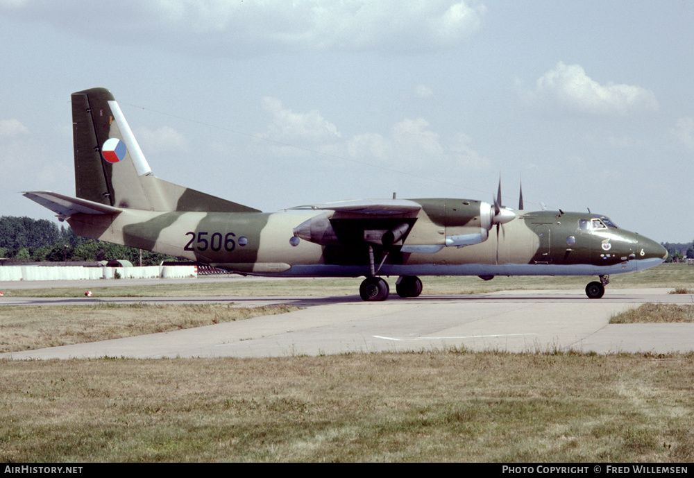 Aircraft Photo of 2506 | Antonov An-26 | Czechoslovakia - Air Force | AirHistory.net #168077