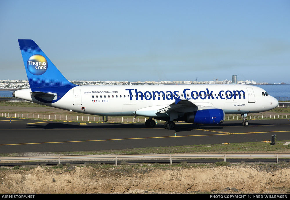Aircraft Photo of G-FTDF | Airbus A320-231 | Thomas Cook Airlines | AirHistory.net #168082
