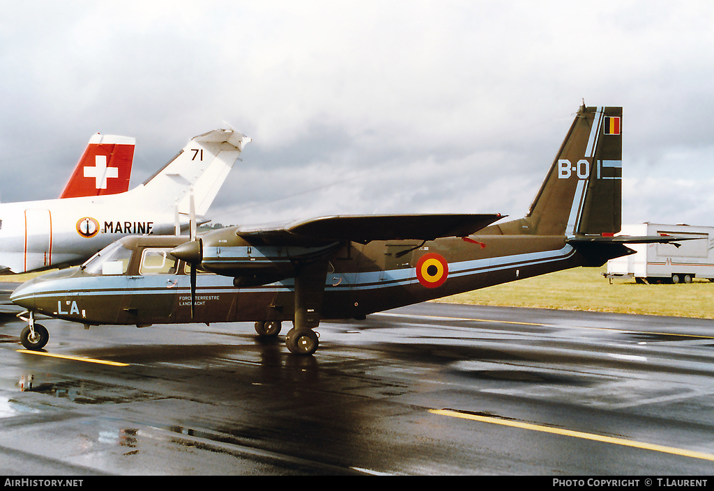 Aircraft Photo of B-01 | Britten-Norman BN-2A-21 Islander | Belgium - Army | AirHistory.net #168084