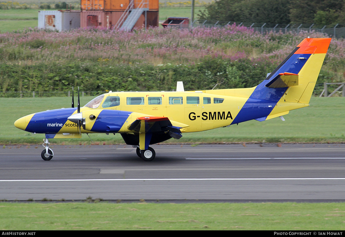 Aircraft Photo of G-SMMA | Reims F406 Caravan II | Scottish Fisheries Protection Agency | AirHistory.net #168090