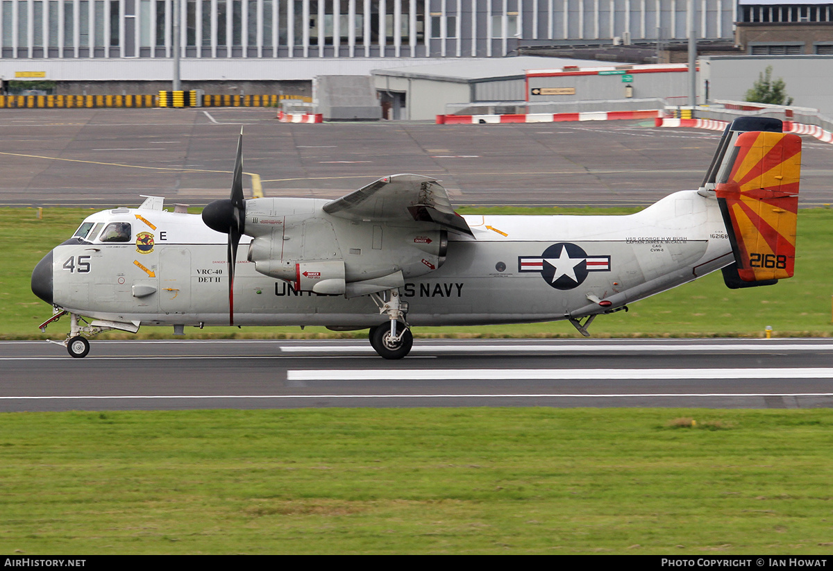 Aircraft Photo of 162168 / 2168 | Grumman C-2A Greyhound | USA - Navy | AirHistory.net #168113