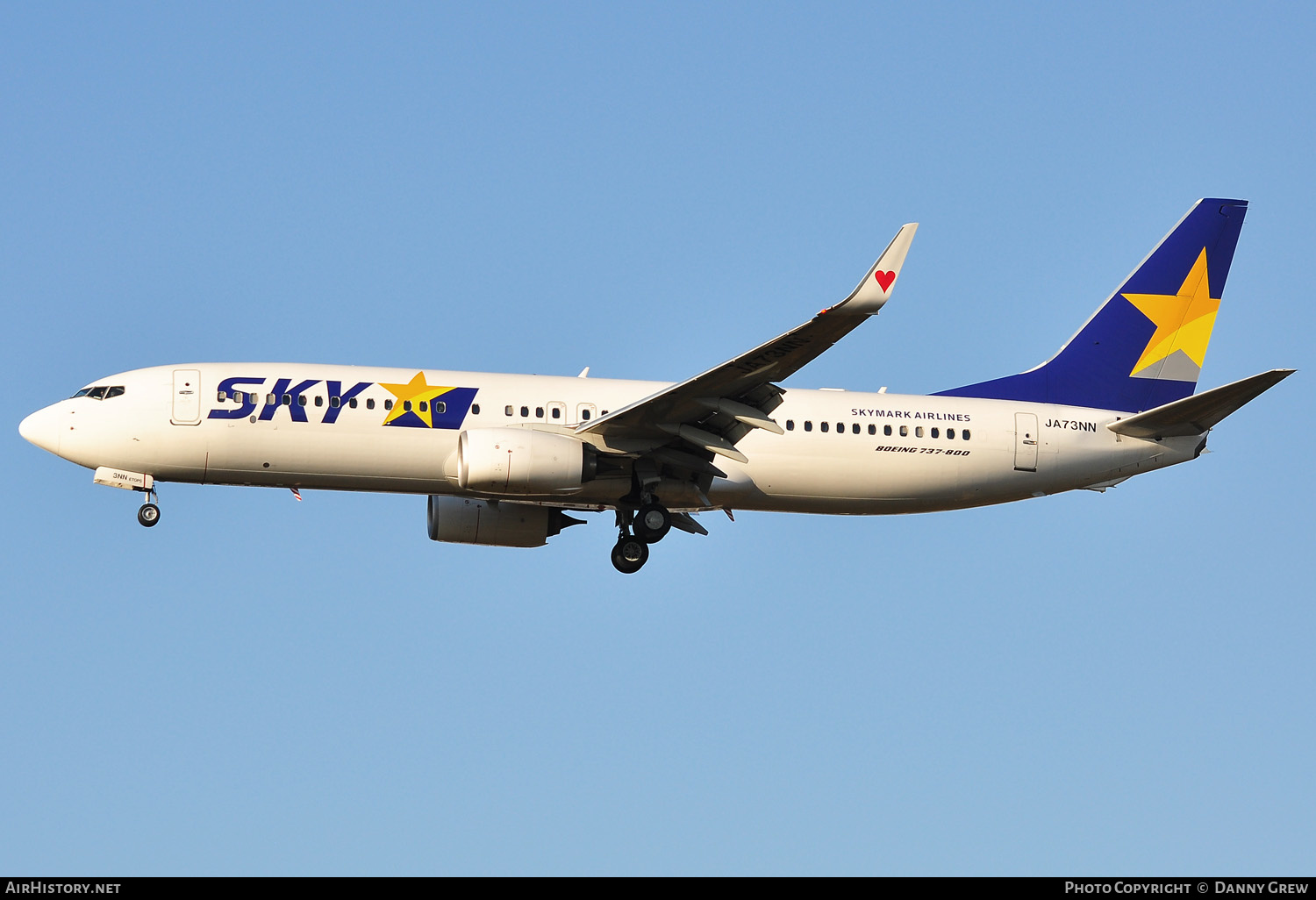 Aircraft Photo of JA73NN | Boeing 737-81D | Skymark Airlines | AirHistory.net #168122