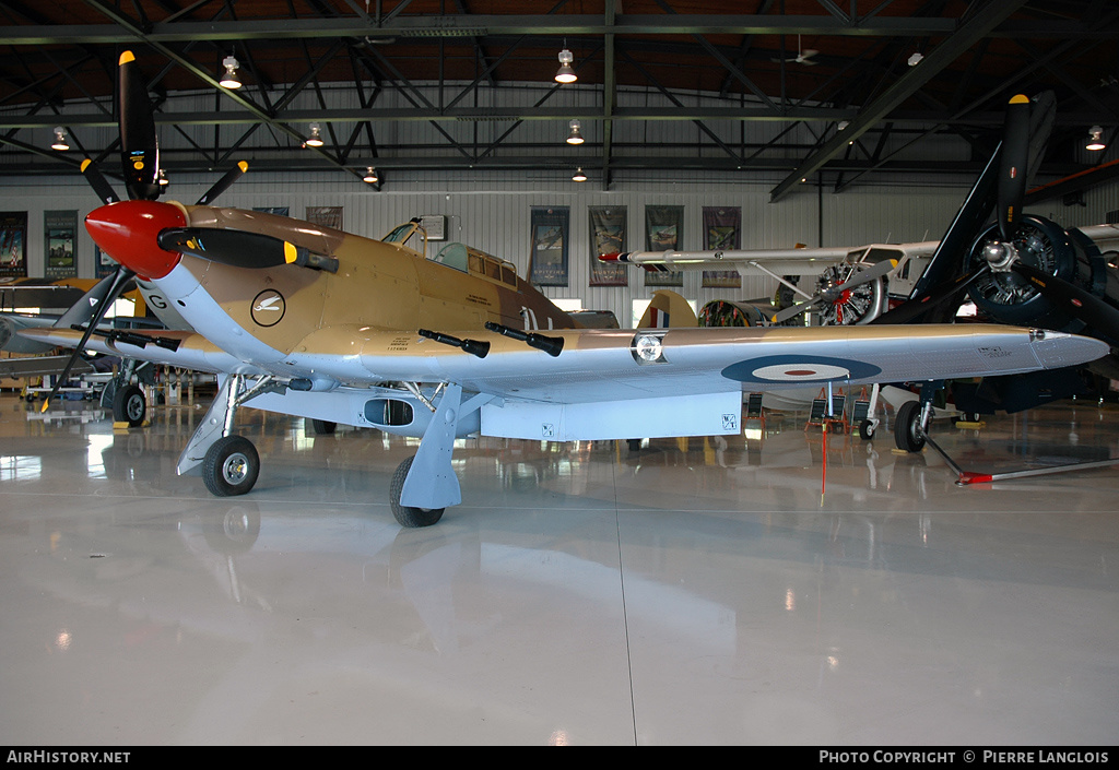 Aircraft Photo of CF-TPM / KZ321 | Hawker Hurricane Mk12 | UK - Air Force | AirHistory.net #168130