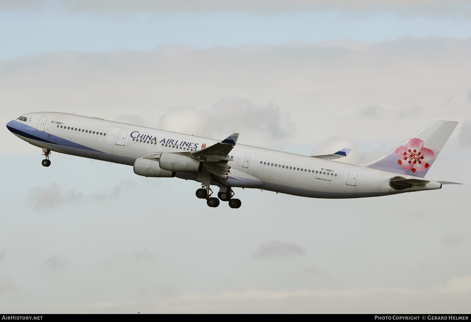 Aircraft Photo of B-18801 | Airbus A340-313X | China Airlines | AirHistory.net #168147