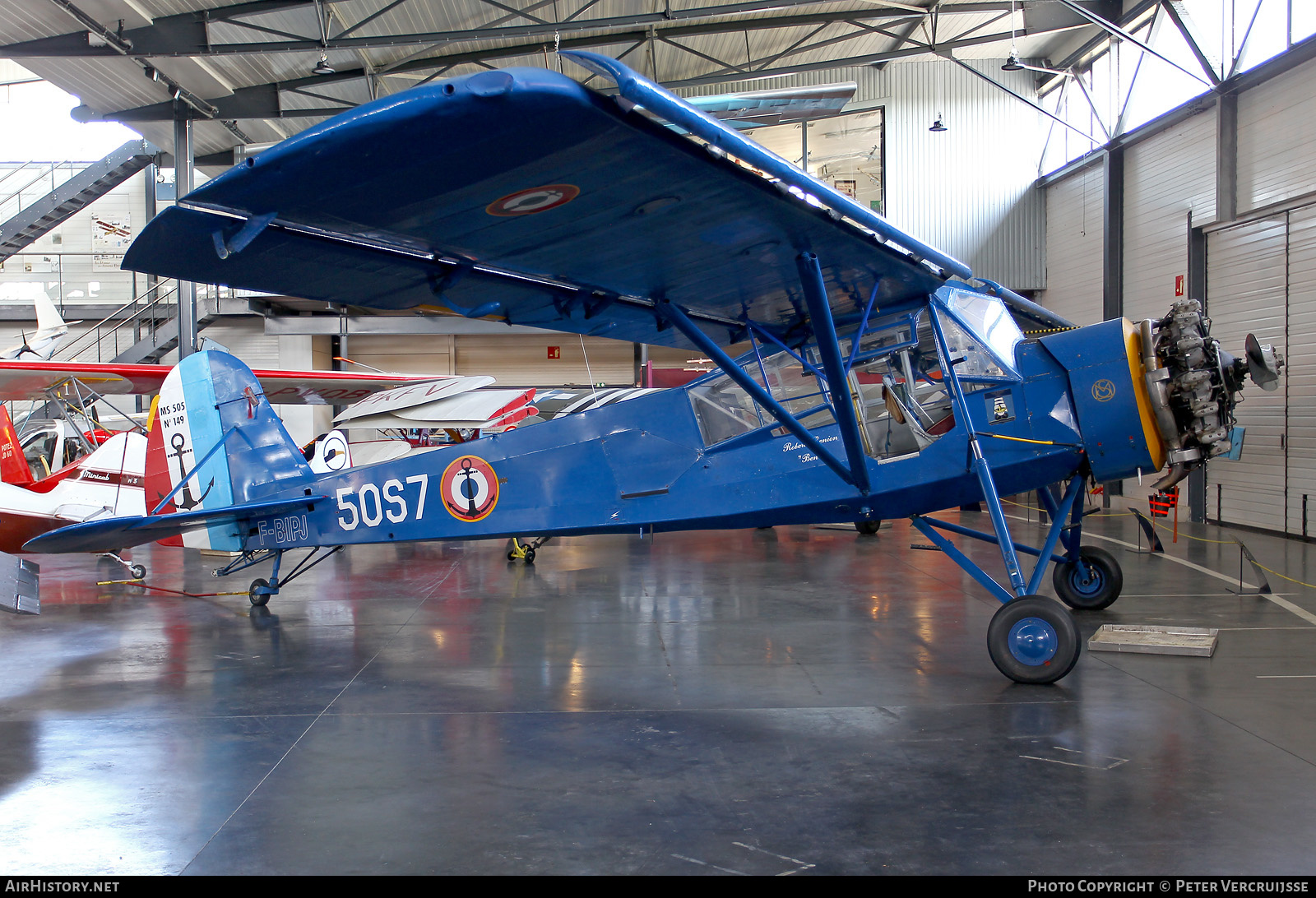 Aircraft Photo of F-BIPJ / 149 | Morane-Saulnier MS.505 Criquet | France - Navy | AirHistory.net #168179