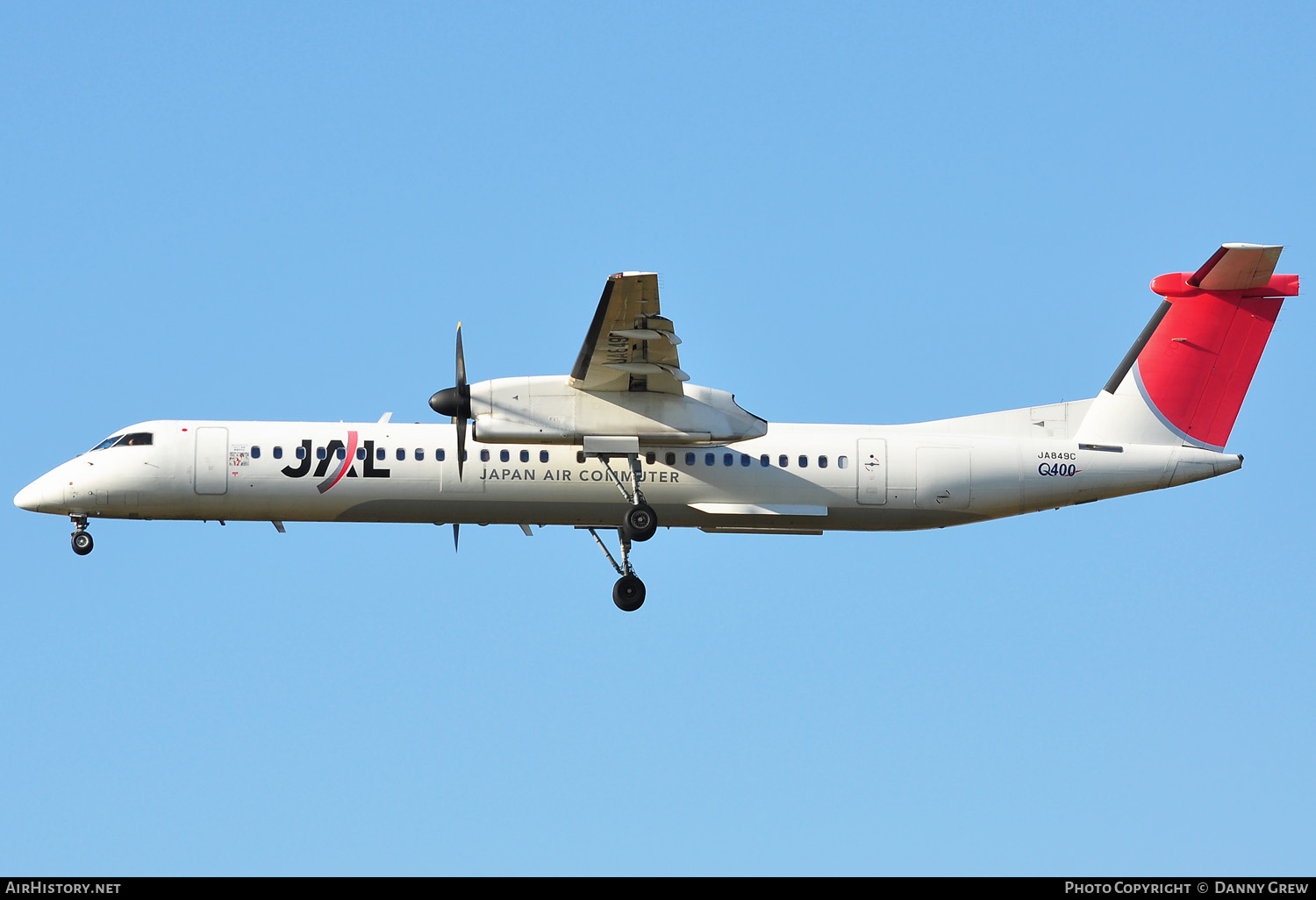 Aircraft Photo of JA849C | Bombardier DHC-8-402 Dash 8 | Japan Airlines - JAL | AirHistory.net #168189
