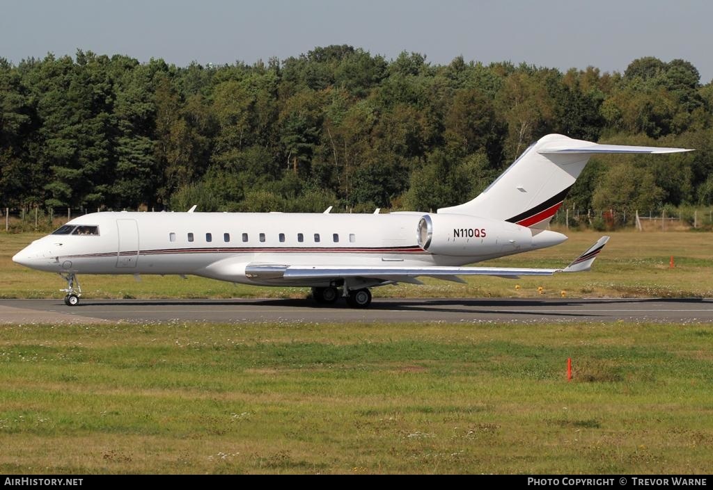 Aircraft Photo of N110QS | Bombardier Global 5000 (BD-700-1A11) | AirHistory.net #168196