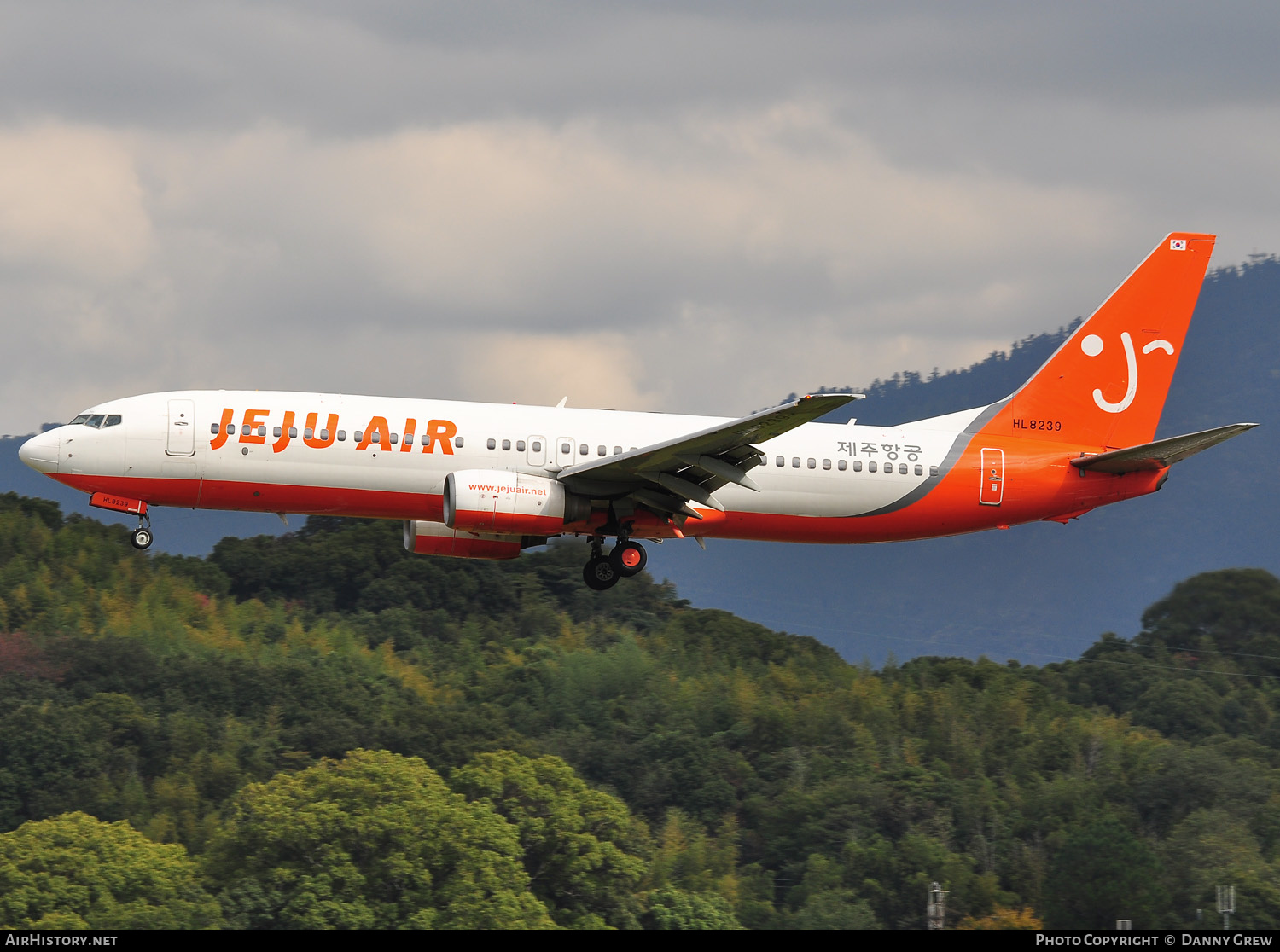 Aircraft Photo of HL8239 | Boeing 737-82R | Jeju Air | AirHistory.net #168206
